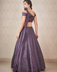 Ash Grey Lehenga