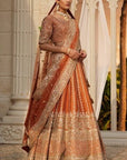 Aster Rust Lehenga Set