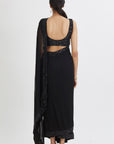 Black Anamika Saree