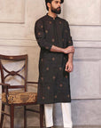kurta pajama , black dress for men
