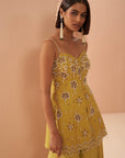 Blaze Pearl Sharara Set