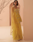 Blaze Pearl Sharara Set