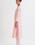 Blush Chanderi Kurta Set