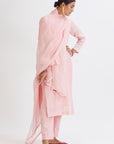 Blush Chanderi Kurta Set