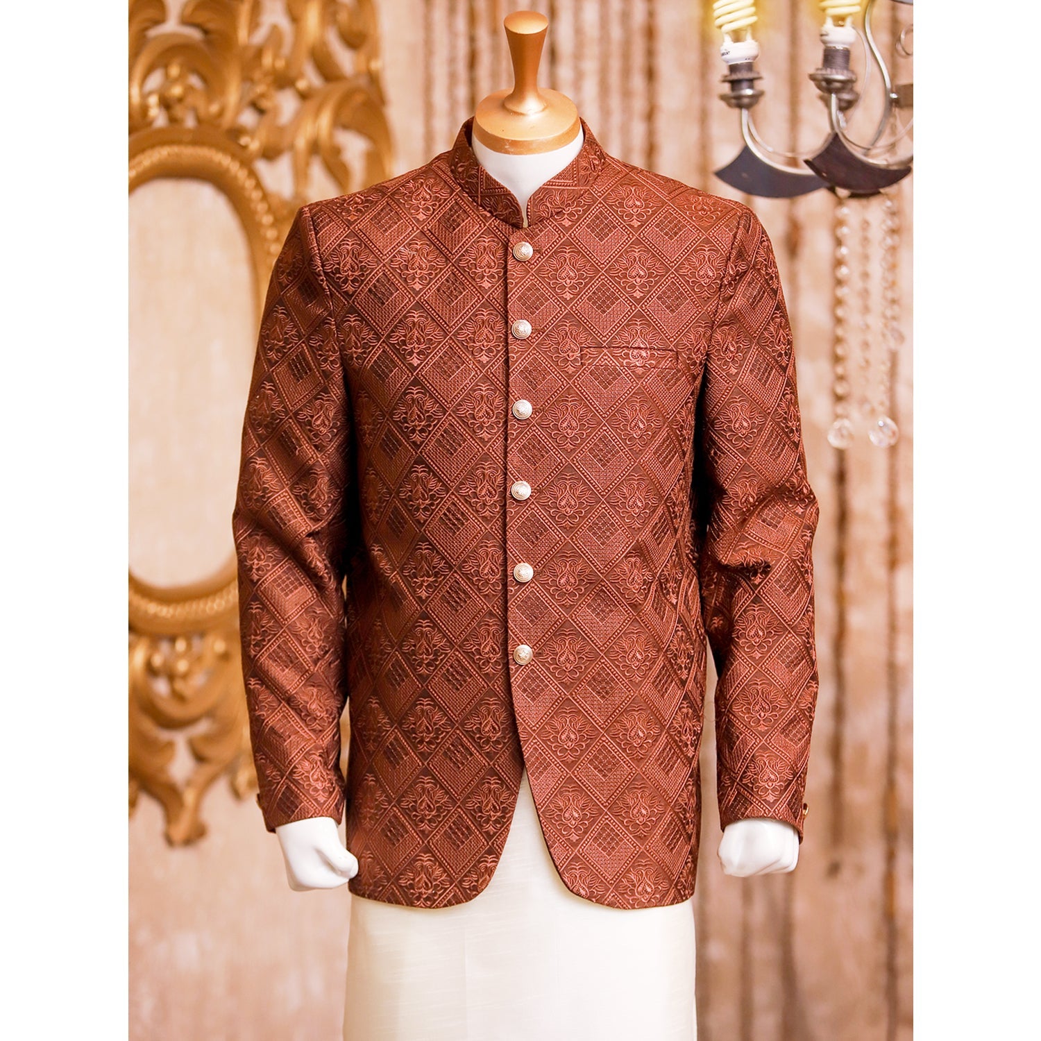indian attire for men , prince coat for men