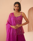 Candy Pink Sharara Set