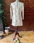Swan Embroidered Sherwani Set