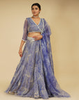 Cerulean Blue Lehenga Set
