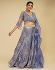 Cerulean Blue Lehenga Set