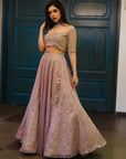 Champagne Lehenga
