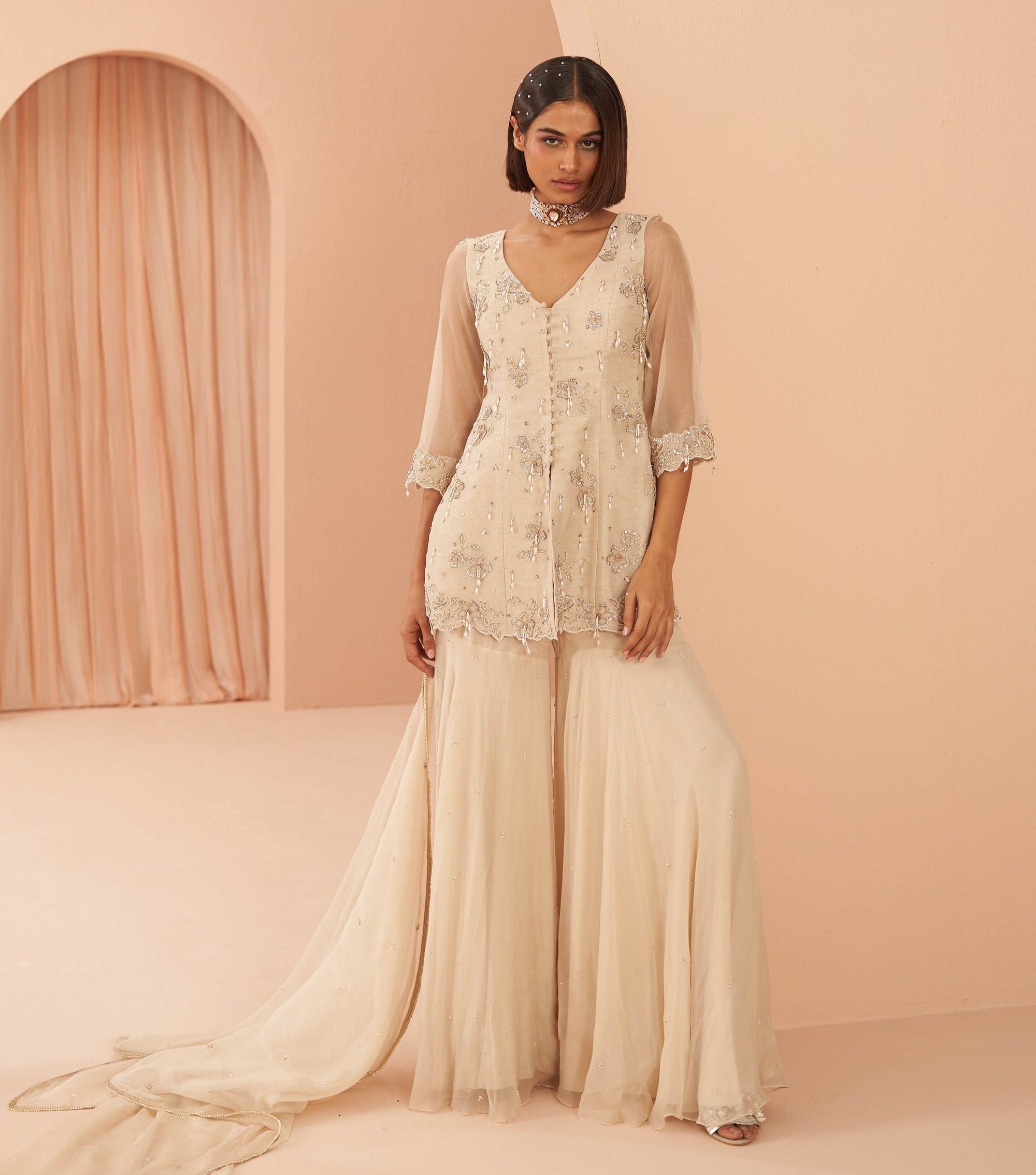 Chandelier Sharara Set