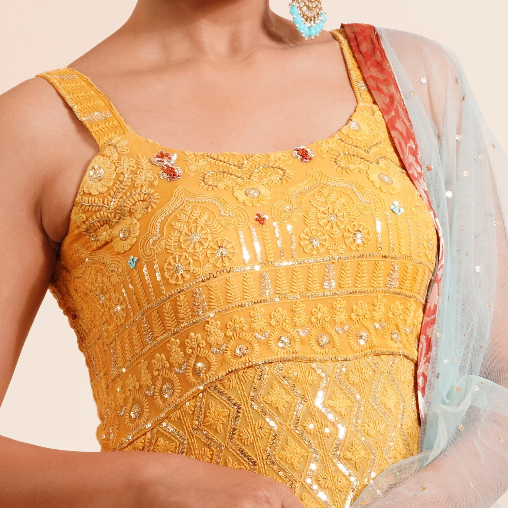 Chrome Yellow Kurta Set