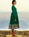Crepe Anarkali Kalidar Suit Set