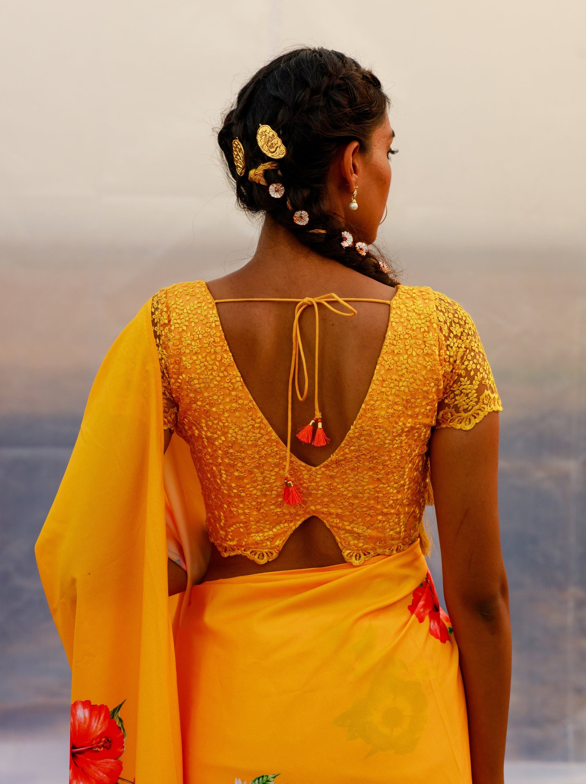 Crepe Printed Saree