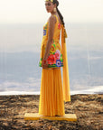 Crepe Sharara Set