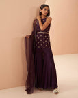 Deep Wine Sharara - sharara