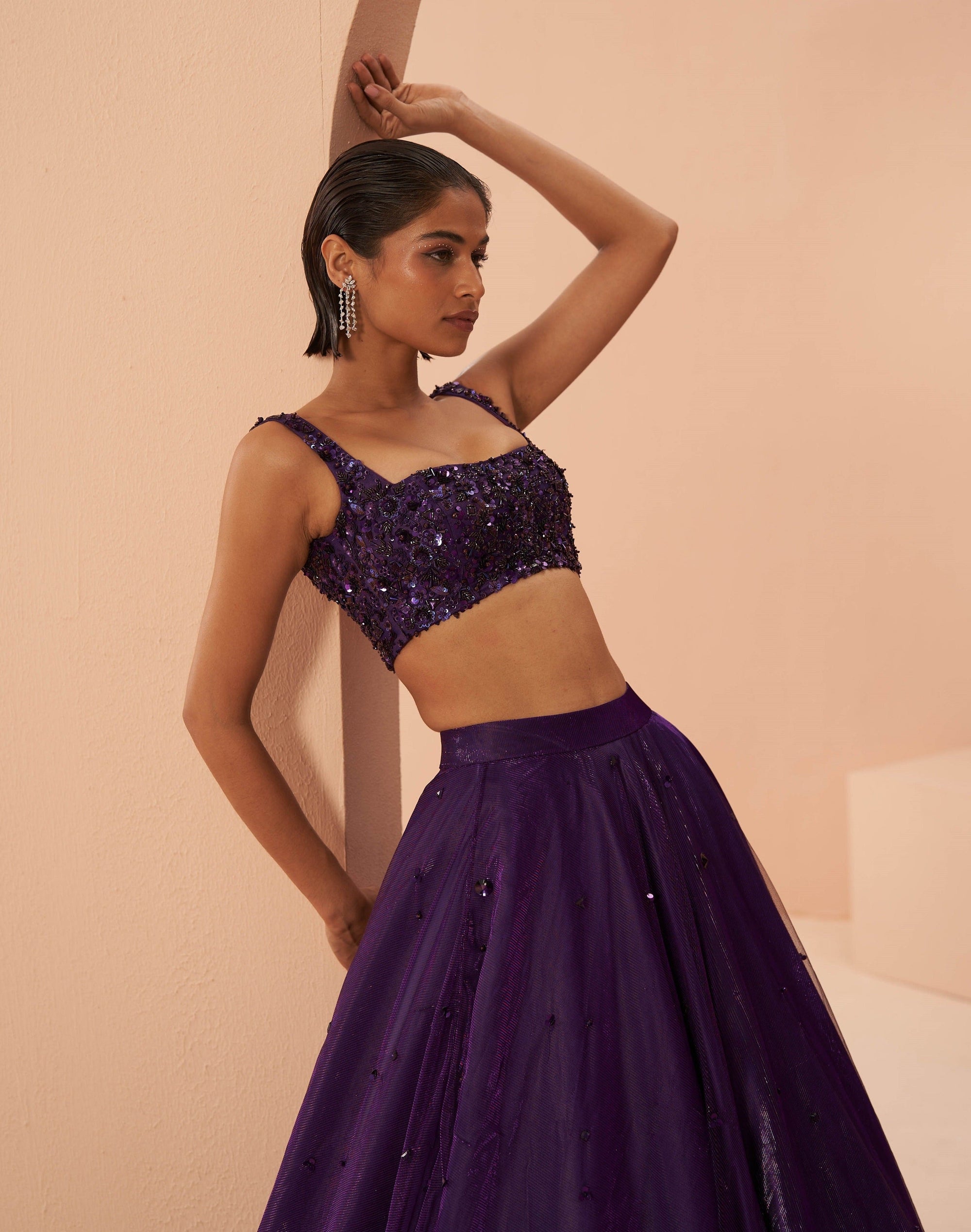 Disco Lehenga Set