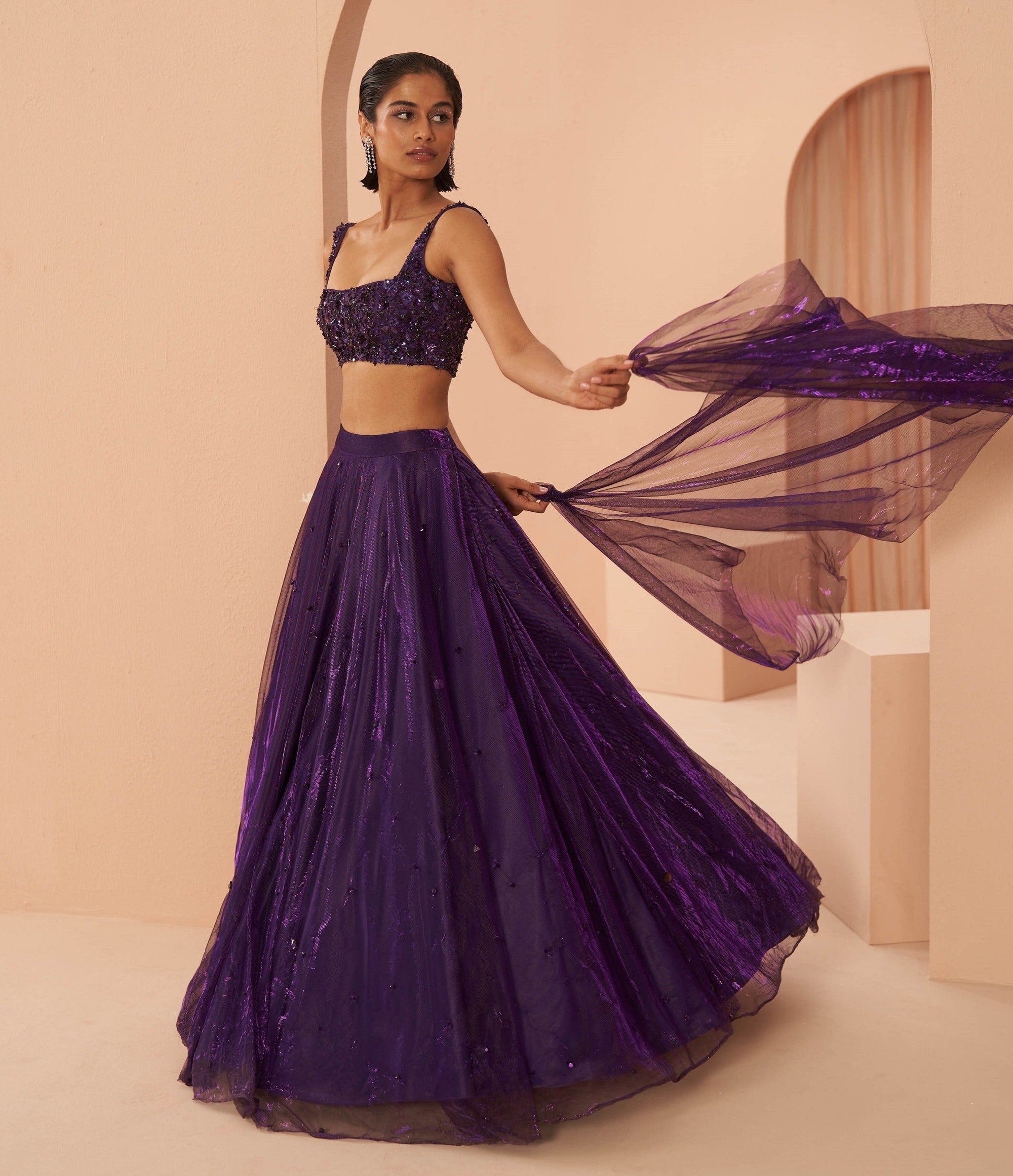 Disco Lehenga Set