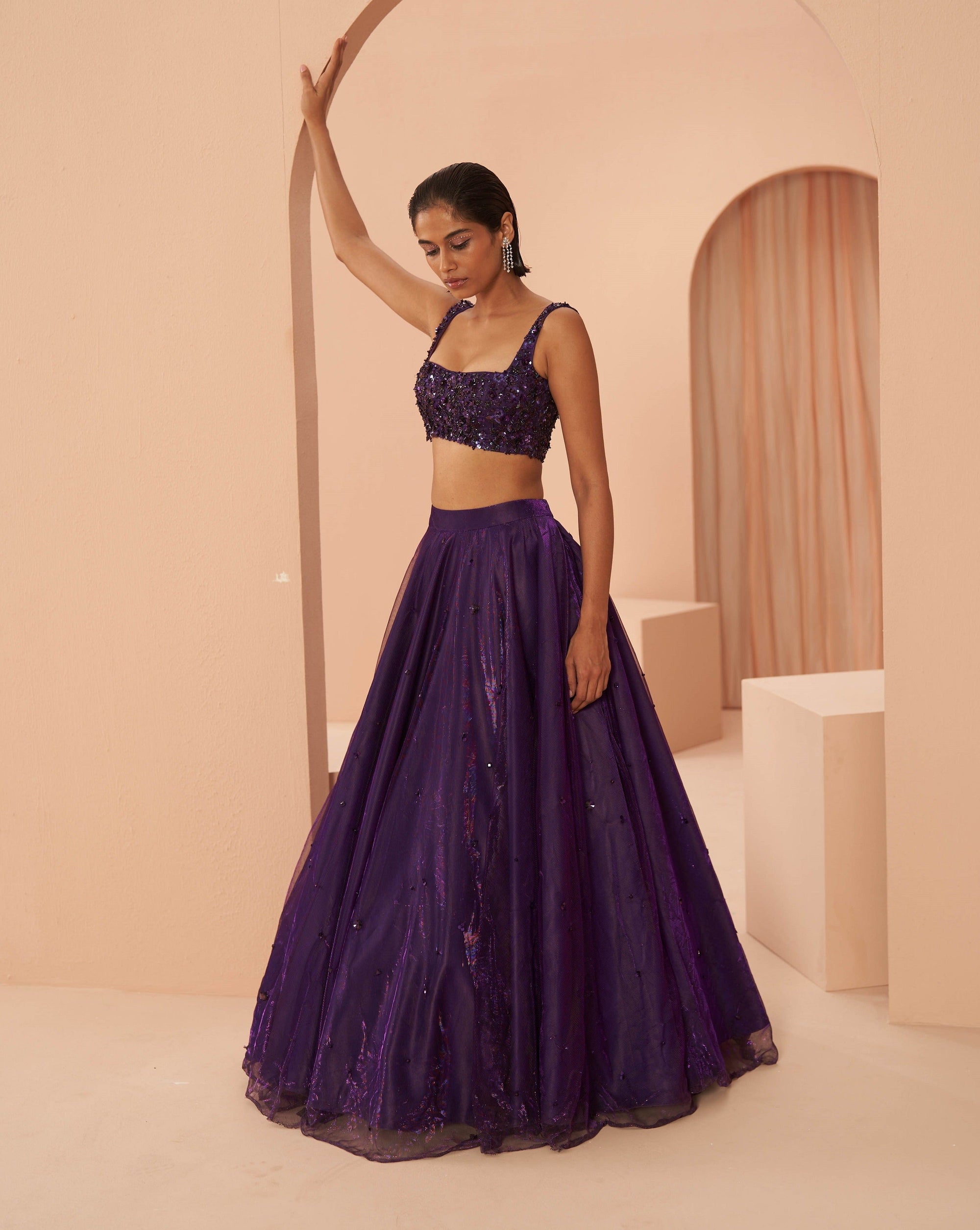 Disco Lehenga Set