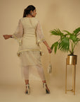 Drape Skirt with Boho Look Kaftaan Kurta
