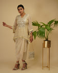 Drape Skirt with Boho Look Kaftaan Kurta