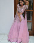 Dream Lilac Lehenga Set - WaliaJones