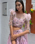 Dream Lilac Lehenga Set