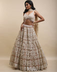 Dusty Peach Khushi Lehenga