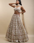 Dusty Peach Khushi Lehenga