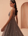 Ebony Grey Gown