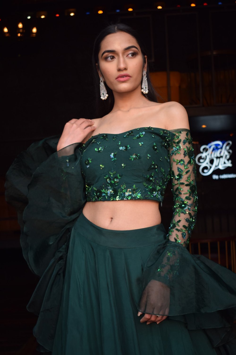 Emerald Dreamy Lehenga Set