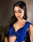 Firefly Blue Lehenga
