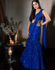Firefly Blue Lehenga