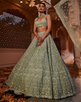 Firoza Embroidered Lehenga