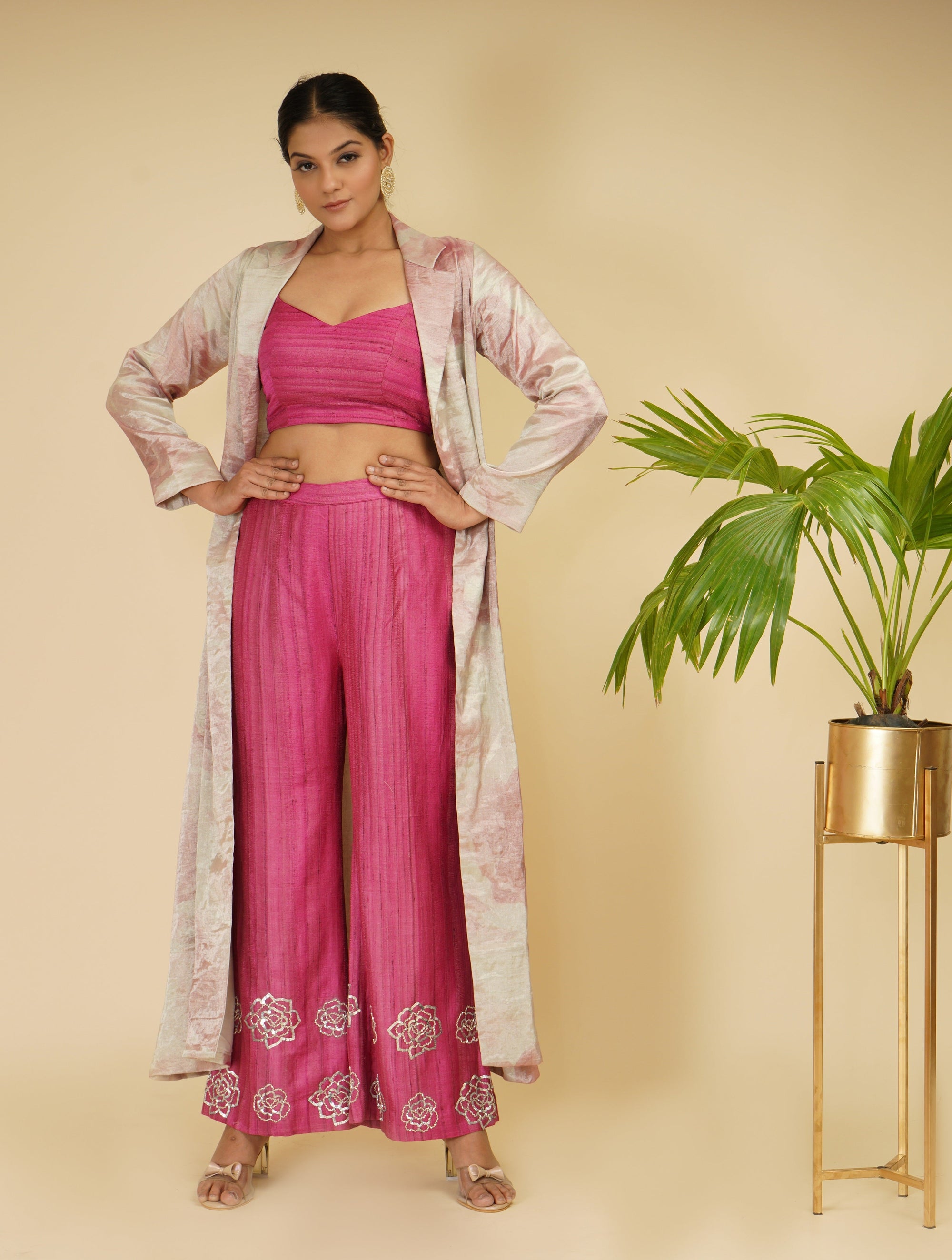 Flamingo Pink Co-Ord Set