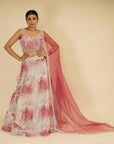 Flamingo Pink Lehenga Set