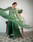 Fresh Green Anarkali Suit