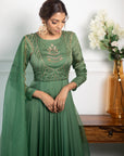 Fresh Green Anarkali Suit