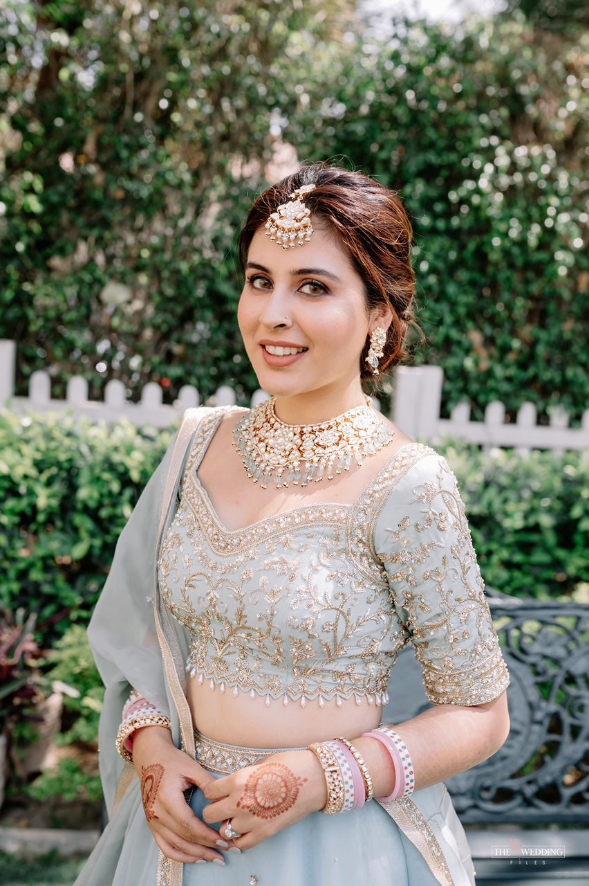 Fresh Like Mint Lehenga Set