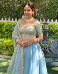 Fresh Like Mint Lehenga Set