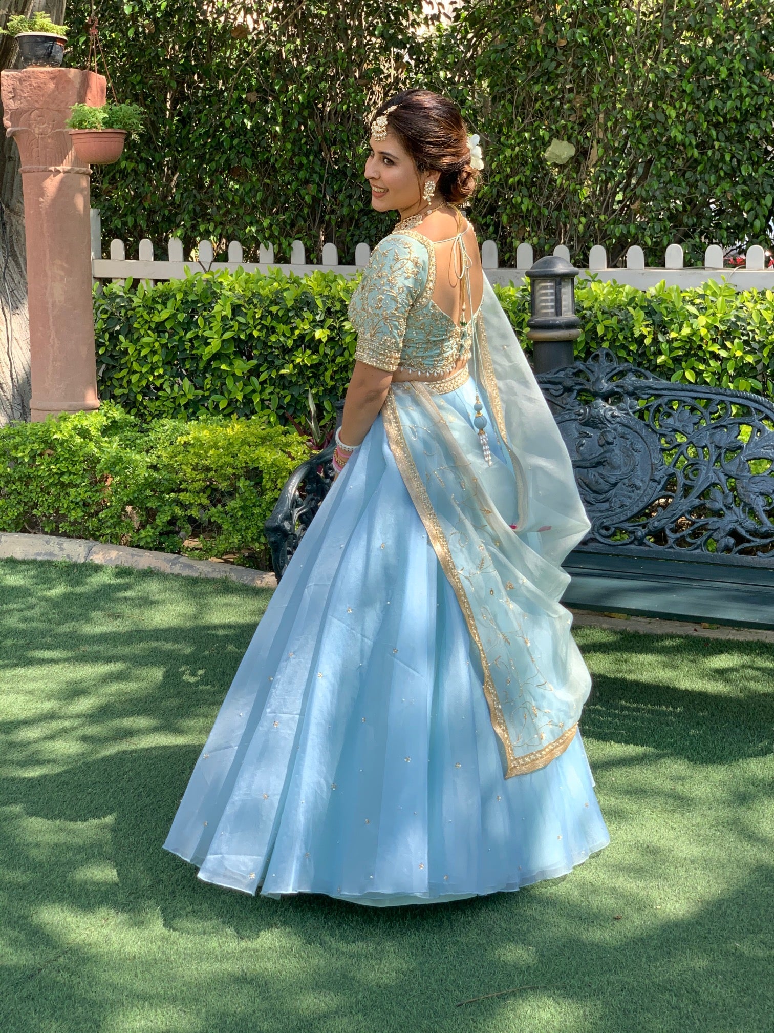 Fresh Like Mint Lehenga Set