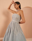 Frozen Crystal Gown - indian gown