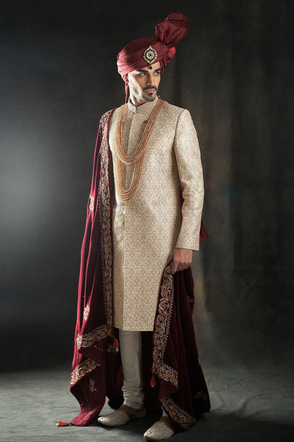 Fully Handwork and Embroidered Sherwani