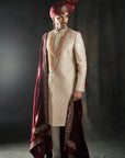 Fully Handwork and Embroidered Sherwani