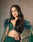 Gemma Green Lehenga - lehenga