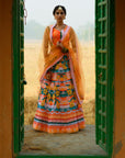 Georgette Featuring Paneled Lehenga Set