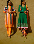 Georgette Tunic With Pants Set - indian attire for women