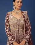 Golden Fairtale Jacket Lehenga - embroidered lehenga set