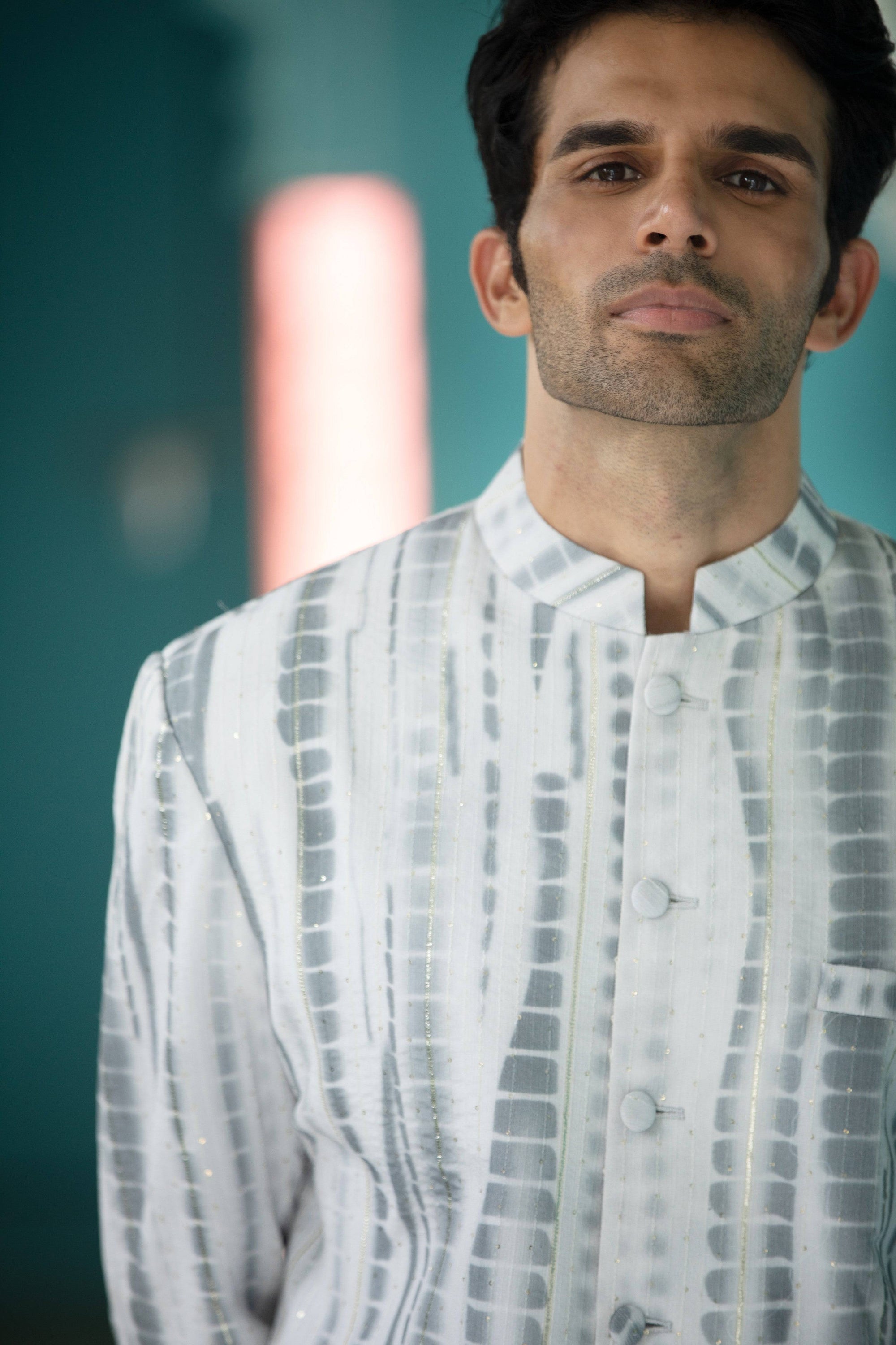 Grey Sherwani with White Pants - grey sherwani New Zealand