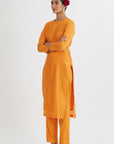 Gudhal Chanderi Kurta Set - kurta dress